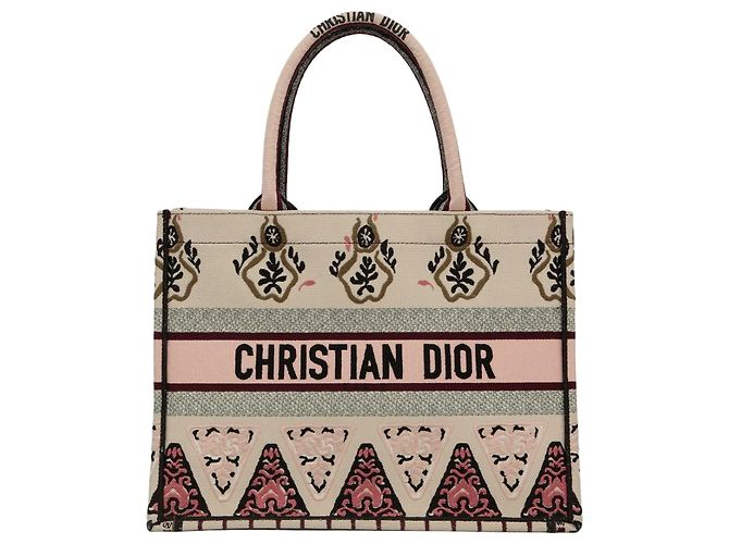 Dior Borsa Book Tote Bag Medium Multicolore 