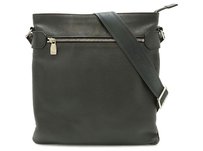 Borsa a tracolla Louis Vuitton Taiga Nero