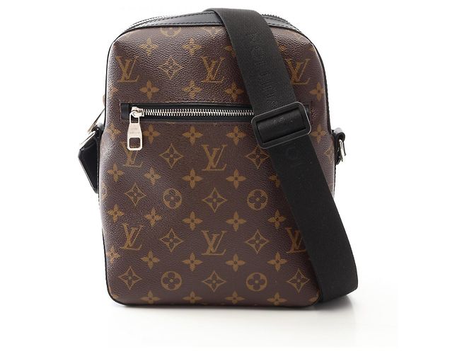 Louis Vuitton Torres PM Monogram Macassar Schultertasche Braun