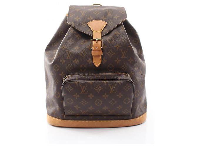 Louis Vuitton Monogram Backpack Brown