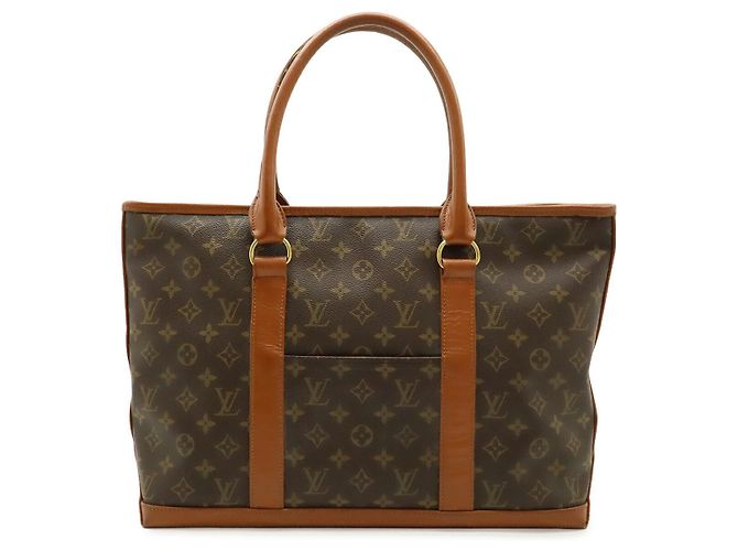 Borsa Tote Louis Vuitton Monogram Marrone