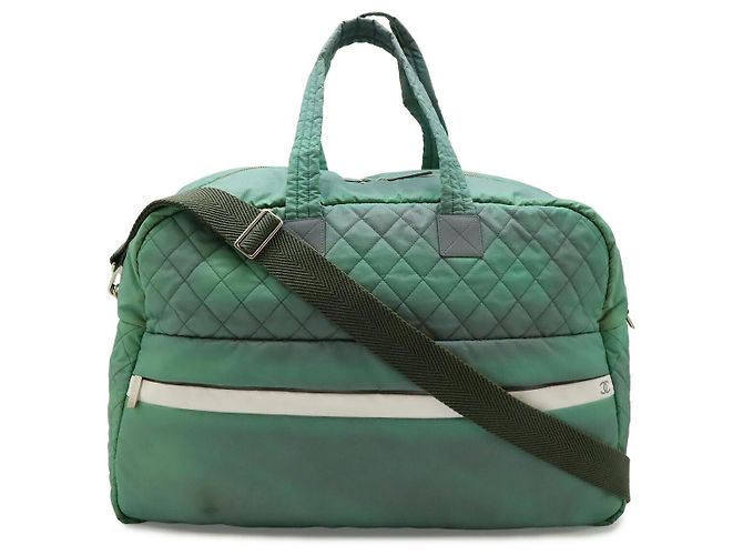 Bolsa Boston 2way Matelasse Chanel Verde