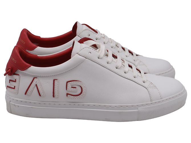 Baskets Reverse Urban Knots Givenchy en cuir blanc Écru