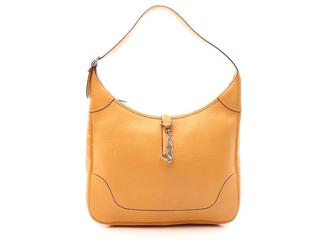Hermès Borsa a tracolla in pelle Hermes Trim 35 Marrone