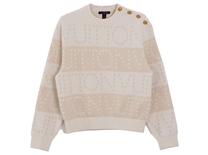 Louis Vuitton Chunky Knit Größe Xs Weiß