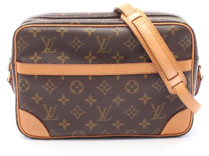 Louis Vuitton Trocadero Monogram Shoulder Bag Brown