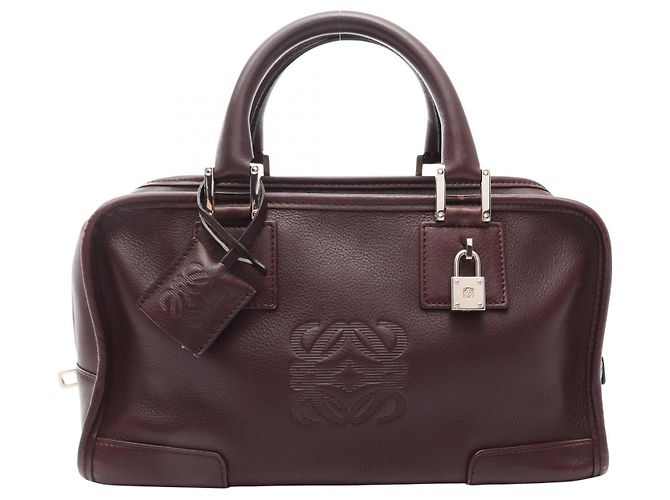 Loewe Amazona Lederhandtasche Braun