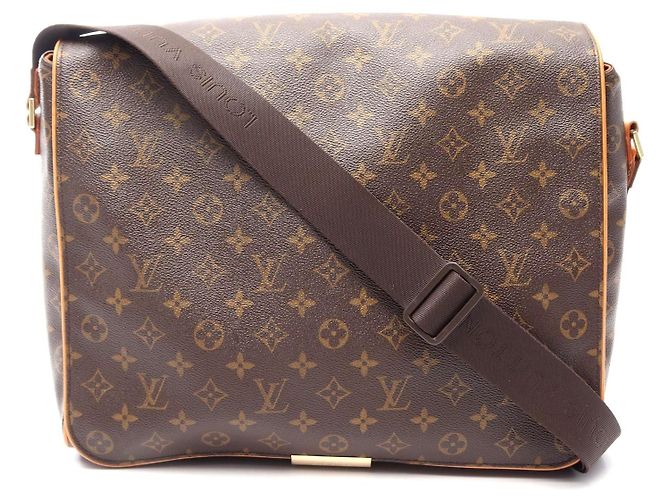 Bolsa de Ombro Louis Vuitton Abbesses Monogram Marrom
