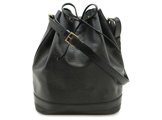 Borsa Bucket Epi Louis Vuitton Nero