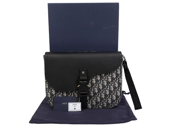 Dior Pochette Saddle Nero 