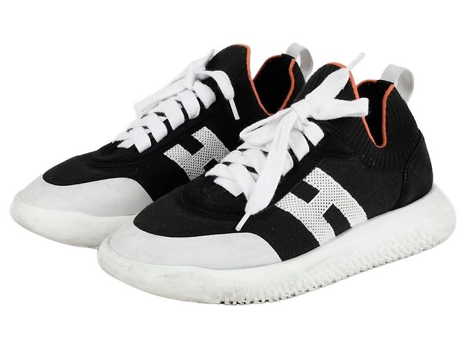 Hermès Baskets Crew Taille Noir