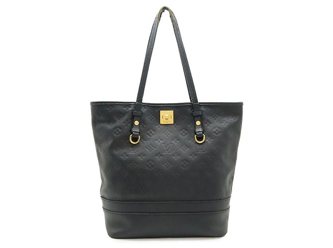 Borsa Tote Louis Vuitton Citadin Monogram Empreinte Blu