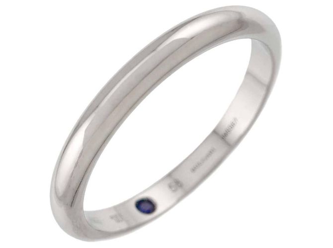 Bulgari Bvlgari Roma Amor Platin Saphir Ring Größe 58
