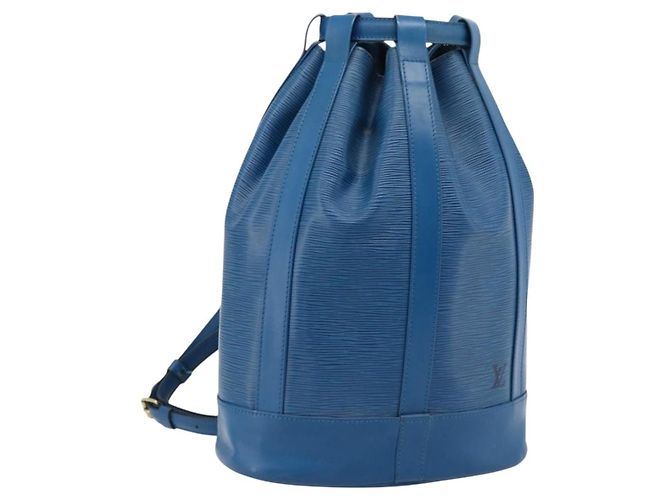 Louis Vuitton Randonnee Epi Leather PM Bleu