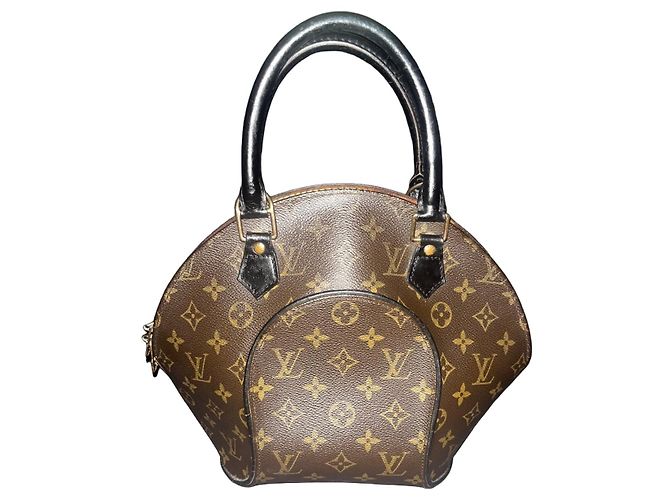 Bolsa Ellipse PM em canvas Monogram Louis Vuitton Marrom Monograma