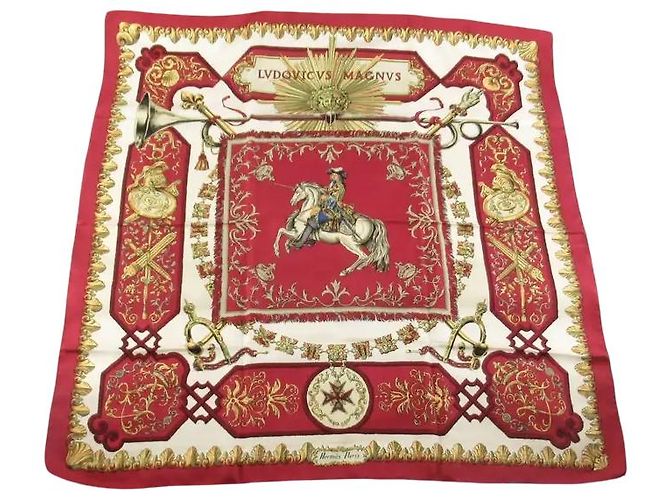 Hermès Hermes Carré 90 Seta multicolore 90 x 90