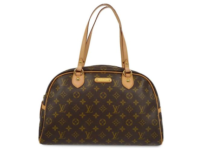 Bolsa Montorgueil GM em canvas Monogram Louis Vuitton Marrom Monograma