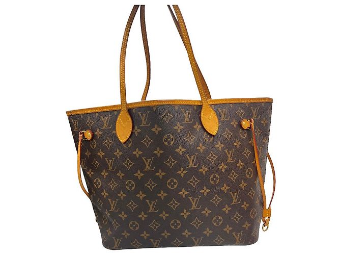 Tote Louis Vuitton Neverfull Monogram Canvas MM Marrone