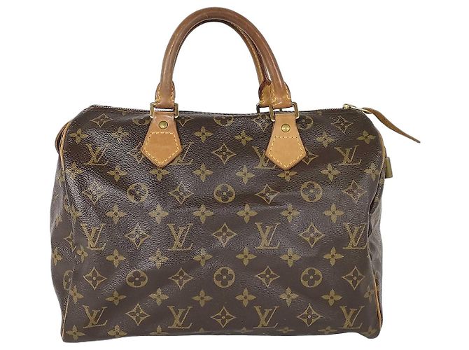 Louis Vuitton Speedy Monogram Canvas 30 Marron