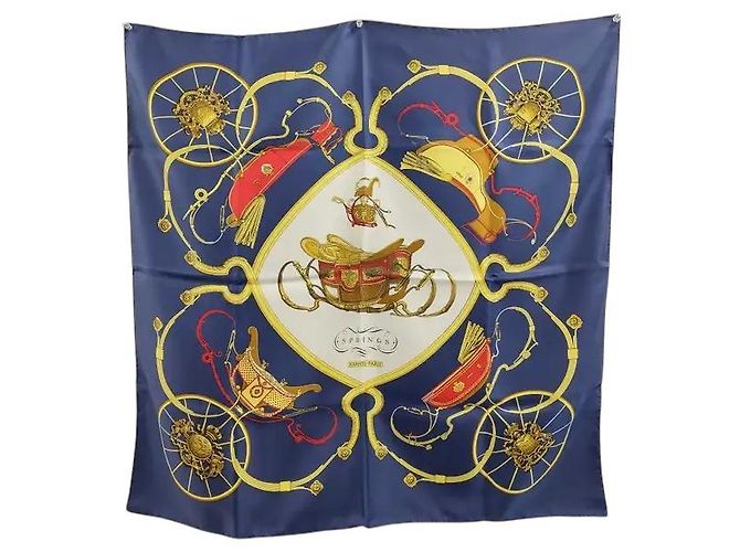 Hermès Hermes Carré 90 Seda multicolor 90 x 90