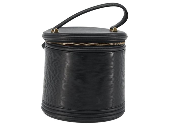 Borsa LOUIS VUITTON Epi Cannes Nera M48032 LV Auth ep14971A Nero