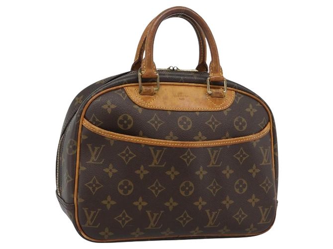 LOUIS VUITTON Bolsa Monogram Trouville M42228 LV Auth bs35729