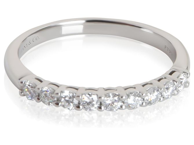 Tiffany & Co. Platinum Diamond Tiffany Forever Ring 