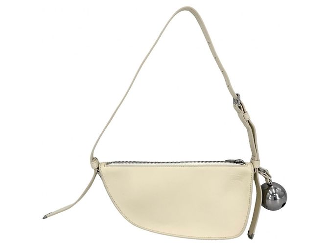 Borsa a tracolla Burberry Mini Shield Crudo