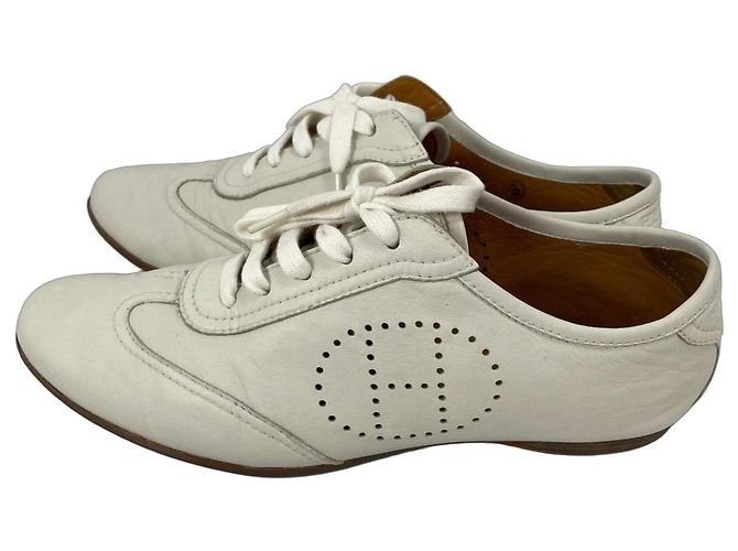 Hermès Sneakers in pelle Hermes Beige