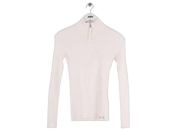 Moncler weißer Viskose Pullover 