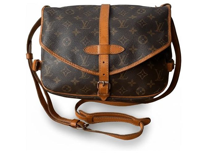 Louis Vuitton Saumur 30 Brown