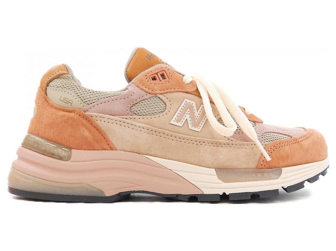 Autre Marque Baskets New Balance Rose Rouge