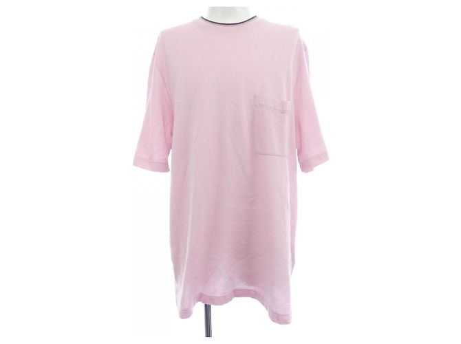 Hermès Camiseta de algodão Hermes Rosa