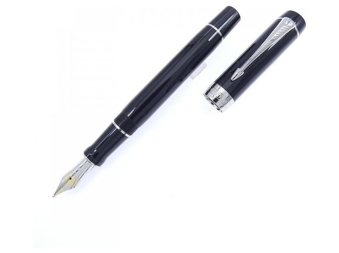 Autre Marque Parker Duofold Füllfederhalter Schwarz