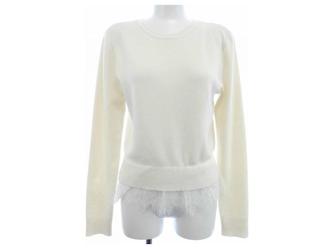 Autre Marque FOXEY Strickoberteil Weiß