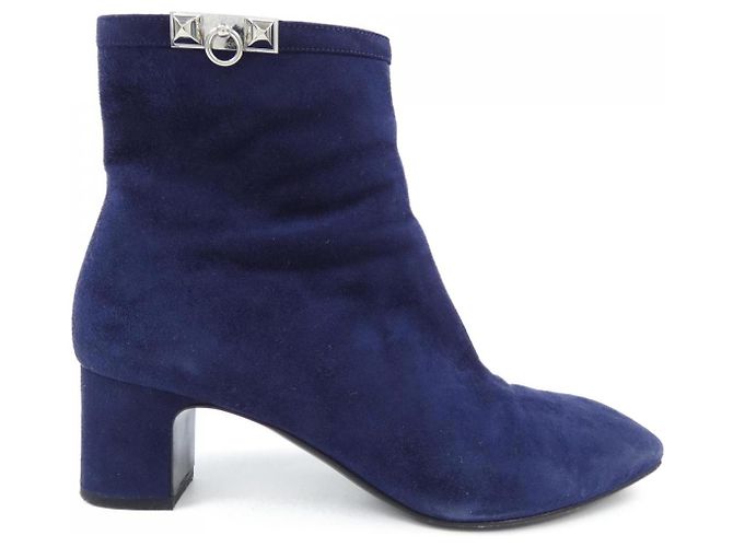 Hermès Botas de couro Hermes Roxo
