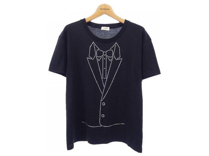Céline Camiseta de algodón CELINE Negro 