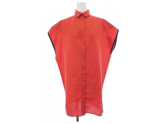 Hermès Camicia in cotone Hermes Rosso