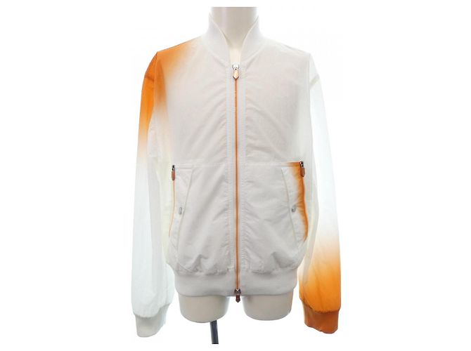 Hermès Blouson Jacket White