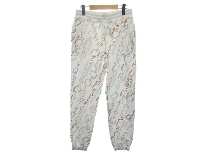 Hermès Pantalones Hermes Blanco