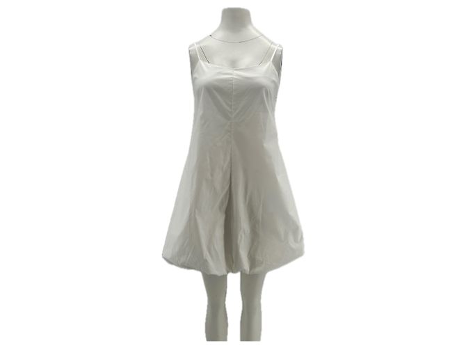 Autre Marque Vestido de algodón blanco RAILS Talla S