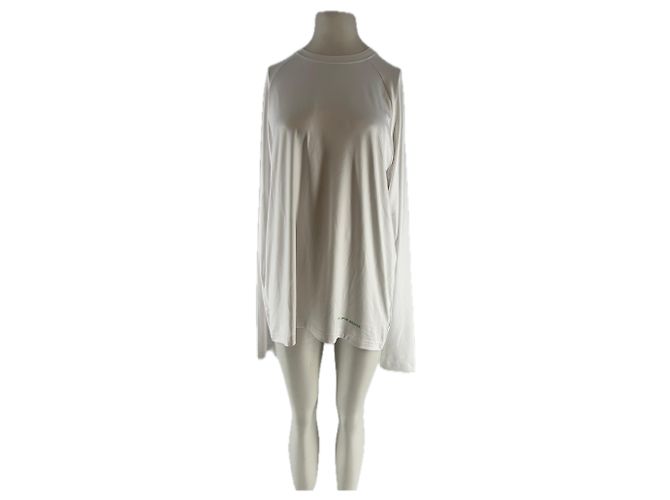 Autre Marque Langarm-T-Shirt weiß