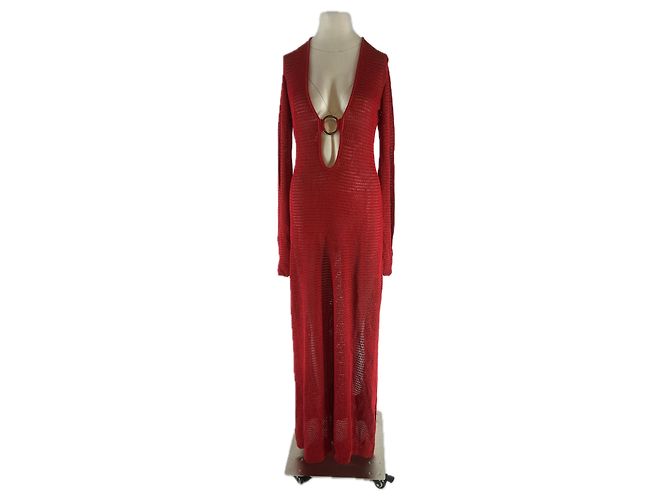 Autre Marque MONDAY Maxikleid rot