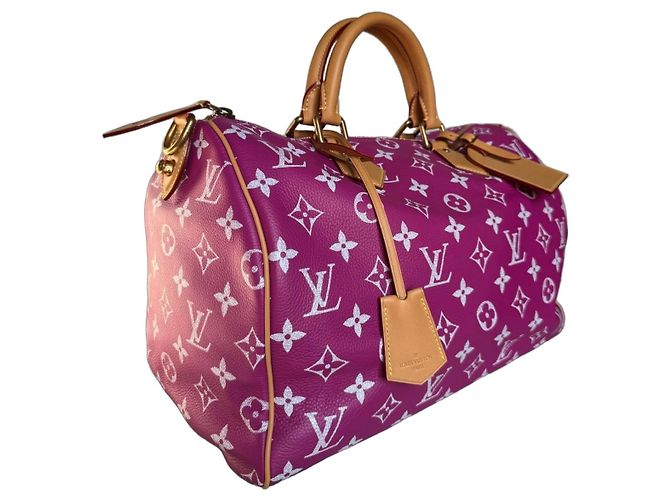 Louis Vuitton Sac Speedy P9 Monogram Rose Électrique