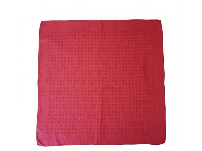 Pañuelo de seda Balenciaga Rosa