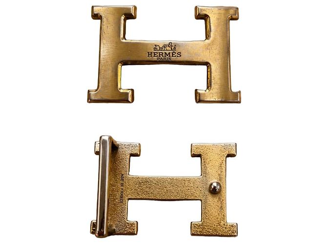 Hermès H-Schnalle Goldfarben Golden