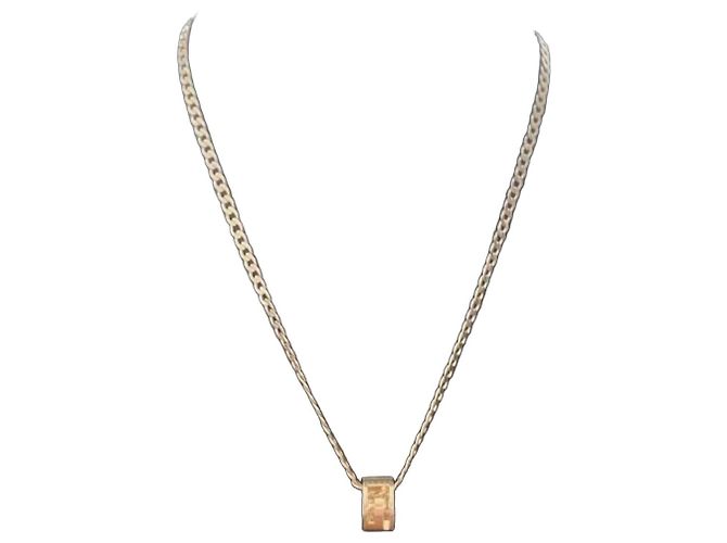 Cadena Gucci de plata de ley