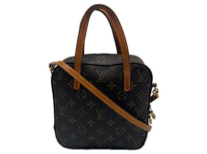 Borsa Louis Vuitton Monogram Spontini Marrone Beige