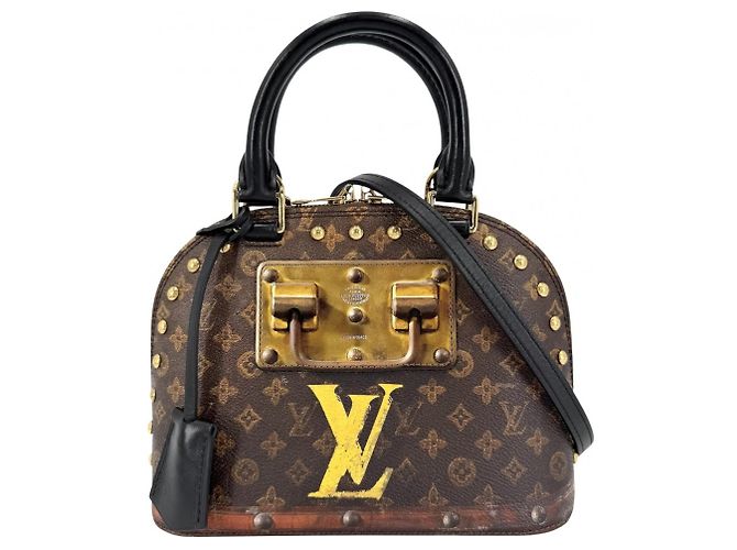 Bolsa Louis Vuitton Alma BB Transformed Monogram para mulher Marrom