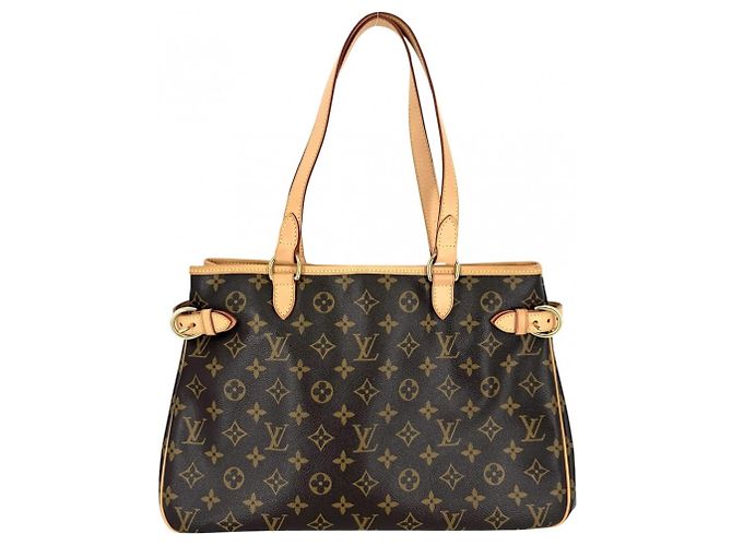 Louis Vuitton Batignolles Horizontal Tote Bag Braun
